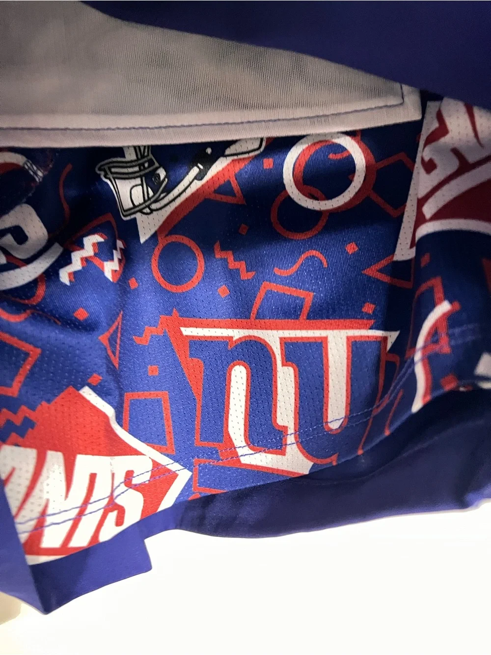 New Chubbies New York Giants NFL Lined 5.5” Swim‎ Trunks Shorts
